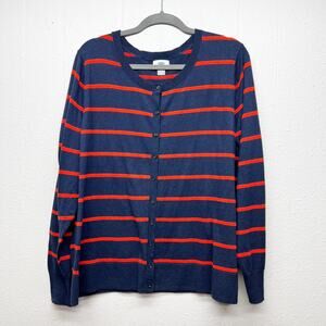 Old Navy Button Front Cardigan Womens XXL Cotton Stretch Workwear Casual Capsule
